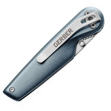 Gerber Airfoil Fine Edge Linerlock Gun Metal Gray Folding Knife