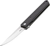 Boker Plus Kwaiken Black Mini Carbon Fiber IKBS Linerlock Folding Knife