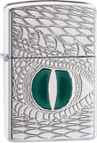 Zippo Lighter Dragon Eye Windless USA Made