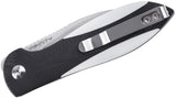 Kizer Cutlery Infinity Linerlock Black/White Folding Bohler N690 Knife 3579N2- Kizer SALE