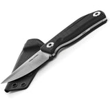Real Steel CVX-80 Black Fixed Blade Knife 3561