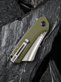 Civivi Mini Bullmastiff Linerlock OD Green Folding Pocket Cleaver Knife 2004a