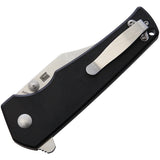 Kizer Cutlery Junges Black Linerlock Folding Knife 3551n1