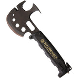 Off Grid Tools Black GRN Elite Survival Axe Carbon Steel Multi-Tool w/ Sheath SA