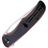Civivi Shredder Linerlock Red/Black G10 Folding D2 Steel Pocket Knife 912B