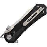 Krudo DRASTIK Framelock Titanium & Carbon Fiber Folding Knife 934