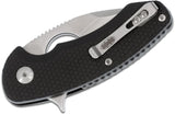 Brous Blades SSF Silent Soldier Flipper D2 Tool Wharncliffe Folding Knife M002