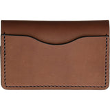 Flagrant Beard Brown & Black Stitched Wallet 3604br