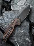 Civivi Anthropos Linerlock Copper Damascus Folding Knife 903ds3