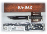 Ka-Bar D2 Extreme Straight Edge Fixed blade Knife + Sheath 1292