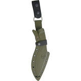 Condor K-Tact Kukri Army Green 1075HC Full Tang Fixed Blade Knife 181210