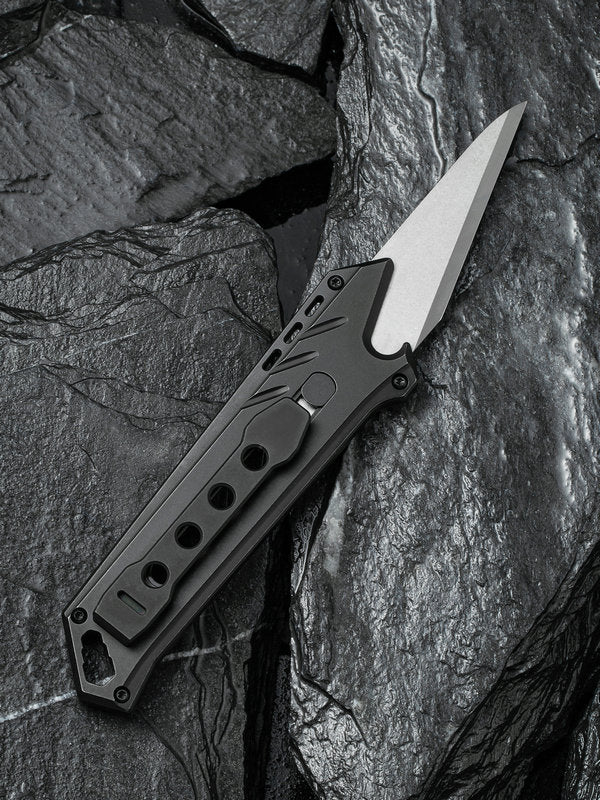 Civivi Mandate Titanium Utility Knife Black 2007d – Atlantic Knife Company