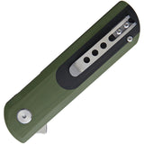 Bestech Pebble Linerlock Green/Black G10 VG10 Folding Knife G07A