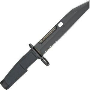 Extrema Ratio Fulcrum Black N690 Cobalt Steel Fixed Tanto Combat Knife