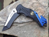 TAC FORCE SPRING ASSISTED POLICE RESCUE KNIFE - TF640PD