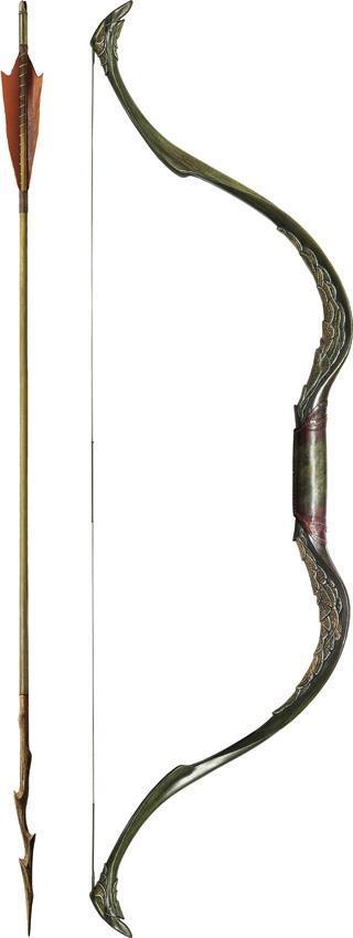 United Cutlery Lord of the Rings The Hobbit Bow of Tauriel Movie Replica