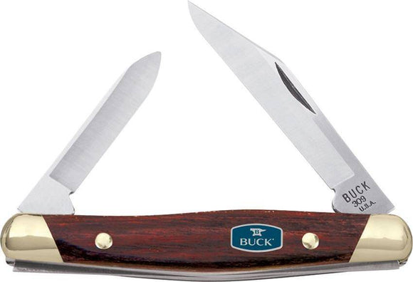 BUCK Knives Companion Rosewood Dymondwood Series Folding Pocket Knife