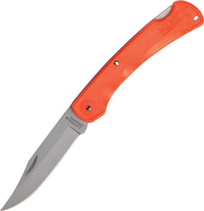 Marbles Bushy Mountain Lockback Orange Folding Pocket Knife Clip Pt Surgical