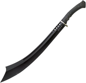 United Cutlery 34" Honshu War Black Handle Fixed Carbon Steel Blade Sword