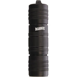 Marbles Knives Match Safe Black Aluminum Waterproof Container Outdoor Hiking Tool