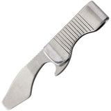 Marbles Knives Silver Hat Clip Tool 2 1/4" Screwdriver & Bottle Opener