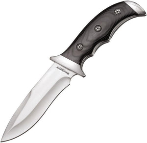 Boker 9" Magnum Capital Fixed Blade Full Tang Black Micarta Handle Knife 