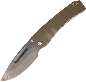 Medford Midi Marauder Bronze Titanium D2 Tool Steel Folding Knife