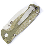 Kizer 6" GTI Green G10 Linerlock Drop Pt S35VN Folding Pocket Knife 3416A2