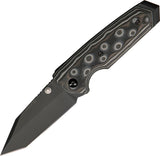 Hogue EX-02 Extreme Series Black Tanto Linerlock Gray G10 Folding Knife