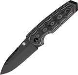 Hogue EX-02 Extreme Series Black Spear Linerlock Gray G10 Folding Knife