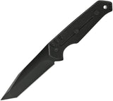 Kershaw Tone Fixed 8 1/4" Tanto Knife Full Tang Overall Black G10 Hunter - 3431X