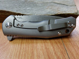 Kizer Shoal M390 Blade Titanium Handle Pocket Knife  (Limited edition of 200) - 3469a1