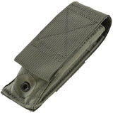Hogue Modular MOLLE Hook & Loop Pouch Sheath OD Green Fits 5.5" Closed