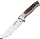 Boker 10" Arbolito Hunter Stag Full Tang Fixed Blade Knife 