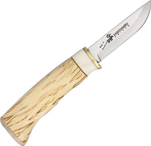 Karesuando Kniven The Stickleback Stainless Steel Birch & Reindeer Knife
