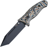 Hogue EX-F02 Fixed Tanto Stainless Blade Dark Earth G10 Handle Knife