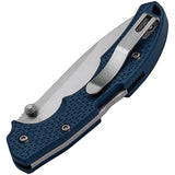 Boker Plus USA Blue Lockback 154CM Stainless Folding Pocket Knife Closed