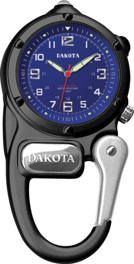 Dakota Mini Backpack Clip Microlight Watch Blue Dial Water Resistant