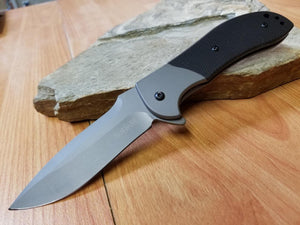 Kershaw Scrambler Assist Open Folding Knife  Drop Point with Speed Safe - 3890
