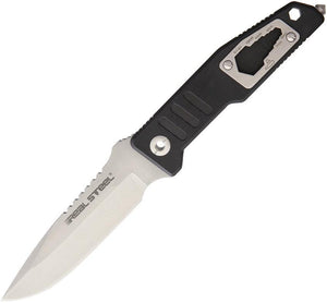 Real Steel T99 Black G10 Built in Wrench Handle D2 Tool Steel Fixed Knife