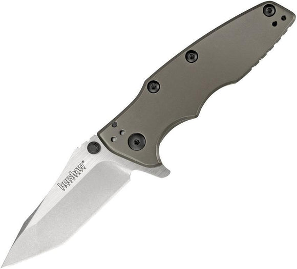 Kershaw Shield Framelock A/O Tanto Blade Titanium Coated Folding Knife