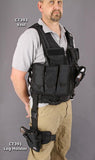 Colt Universal Tactical Gear Drop Leg Holster Black Semi Automatic Hand Gun - 391