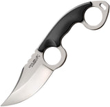 Cold Steel Double Agent II AUS-8A Black Griv-Ex Stainless Fixed Blade Knife