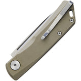 Real Steel Luna Lite Slip Joint Coyote Folding Knife 7033