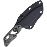 Real Steel Cormorant Apex Blackwash Stainess Fixed Blade Knife 3724