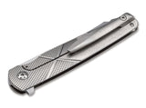 Boker Plus Gent-X Framelock Titanium 440C Stainless Folding Knife P01BO261