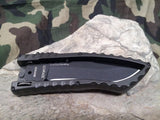 Schrade Viper Side Assist Black Stainless Folding Knife SA2DB