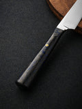 We Knife Blue Carbon Fiber Yakula Utility Fixed Blade Knife 2013a