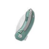 QSP Knife Hamster Framelock Green Folding Knife 138c