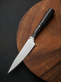 We Knife Blue Carbon Fiber Yakula Utility Fixed Blade Knife 2013a